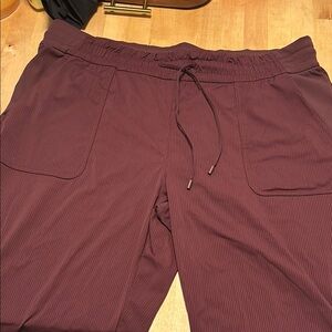 lululemon athletica Red Sweatpants